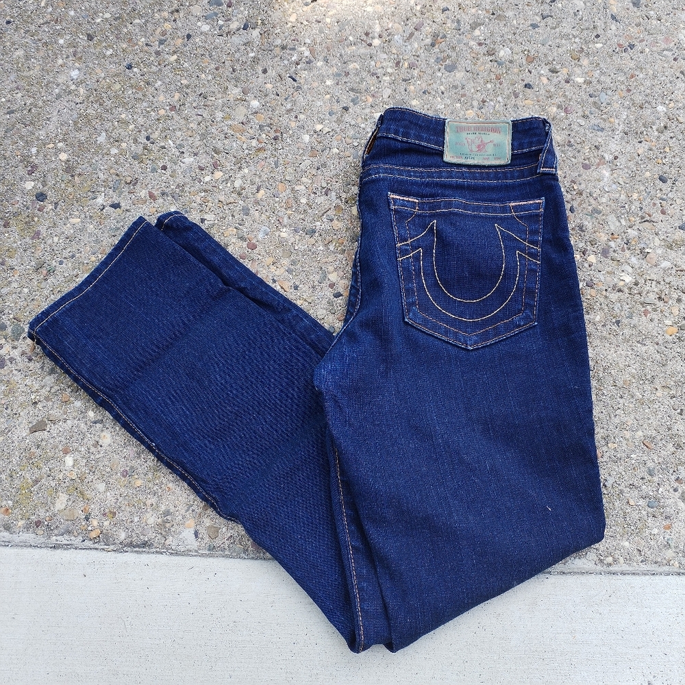 True Religion Dark Blue Jeans Size 29